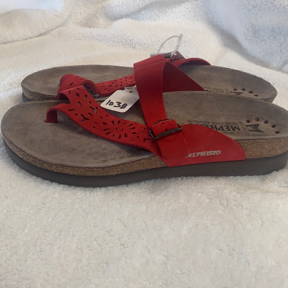 NWT MEPHISTO SANDALS SIZE 10